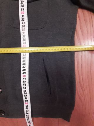 Cardigan Felpa Vintage 100% Cotone 4 Tasche