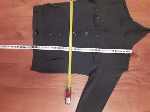 Cardigan Felpa Vintage 100% Cotone 4 Tasche