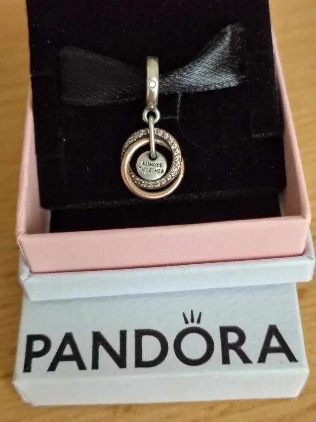 Charm Pandora Cerchi intrecciati Always Together