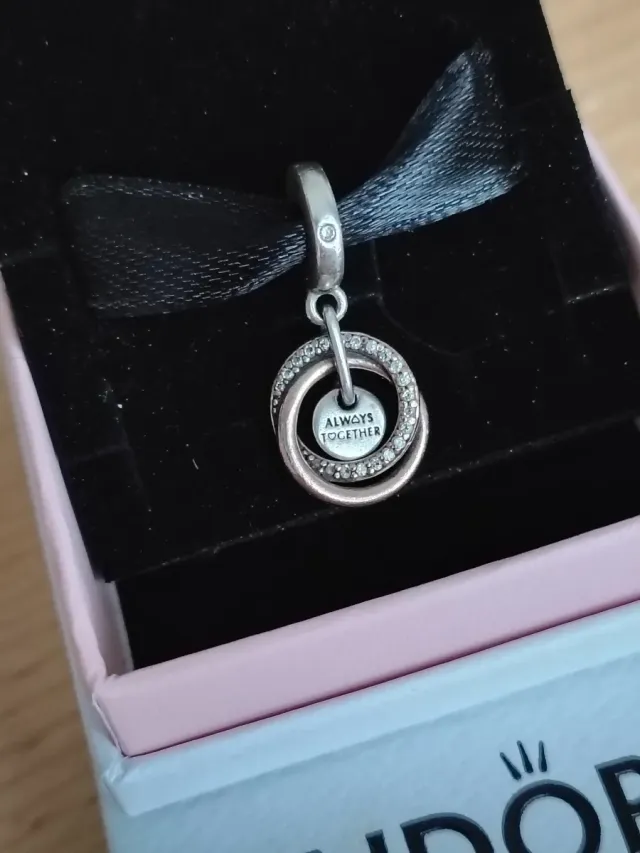 Charm Pandora Cerchi intrecciati Always Together