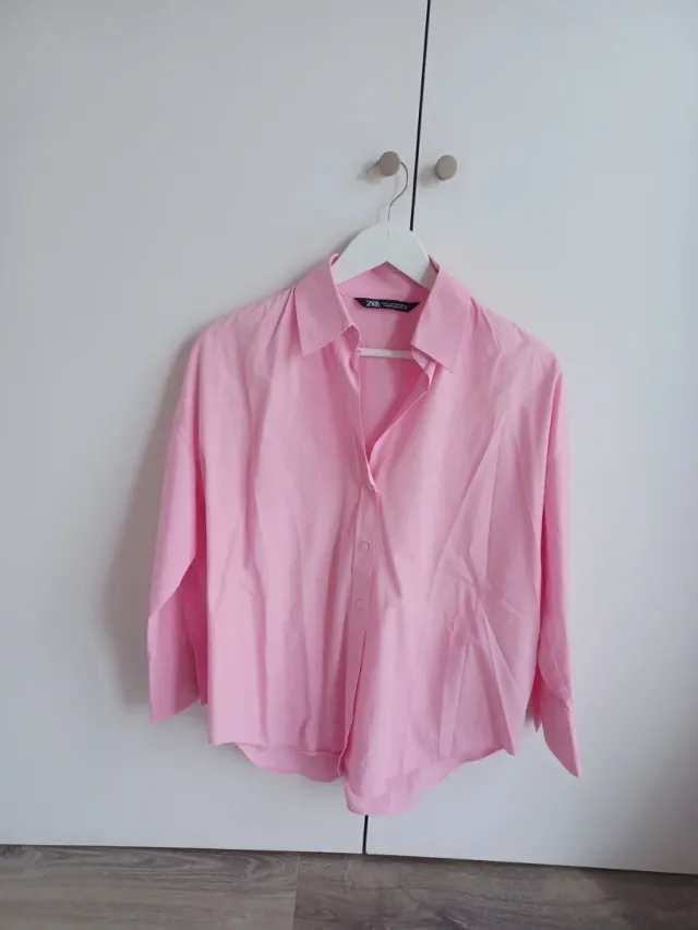 Blusa Zara Mujer Rosa