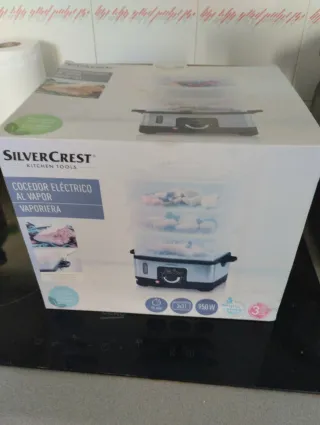 SilverCrest Cocedor Eléctrico Vaporera 3 Bandejas