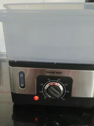 SilverCrest Cocedor Eléctrico Vaporera 3 Bandejas