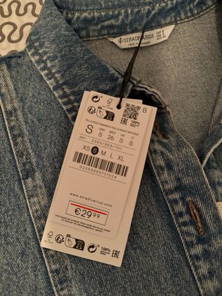 Vestido vaquero con cinturón