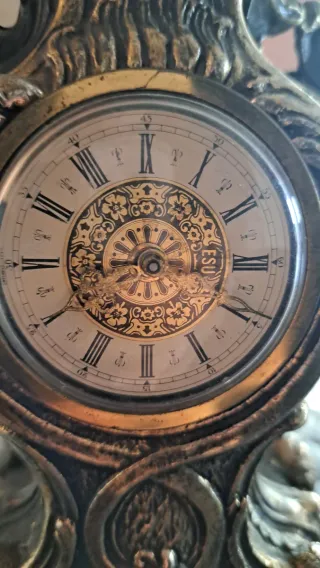 Orologio da tavolo vintage piccolo