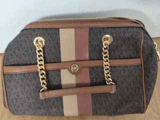 Bolso Michael Kors Blaire Marrón y Beige
