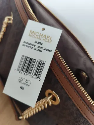 Bolso Michael Kors Blaire Marrón y Beige