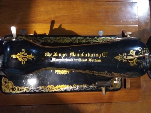 Maquina coser Singer año 1926 UK
