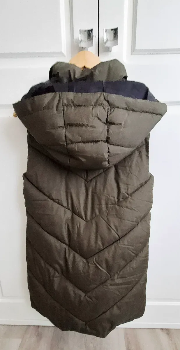 Chaleco acolchado verde JDY XXS