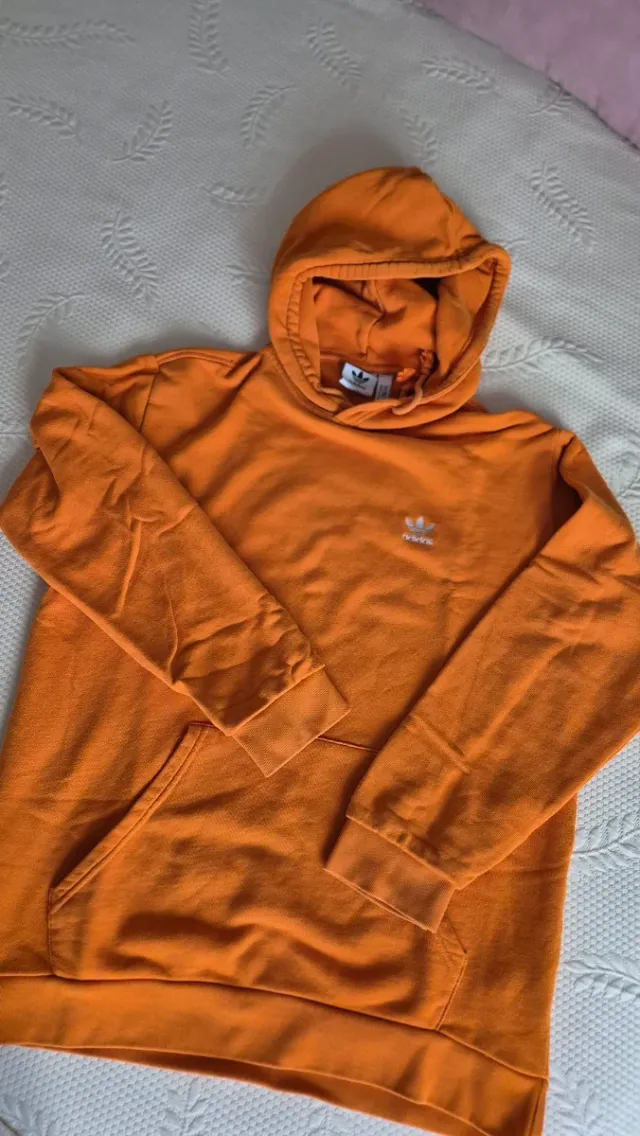Sudadera Adidas Naranja Talla M