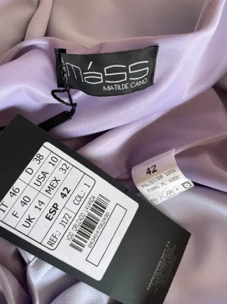 Vestido Matilde Cano Talla 42 Nuevo