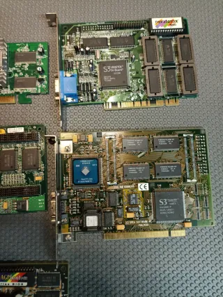 Lote Tarjetas Gráficas Vintage