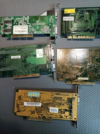 Lote Tarjetas Gráficas Vintage