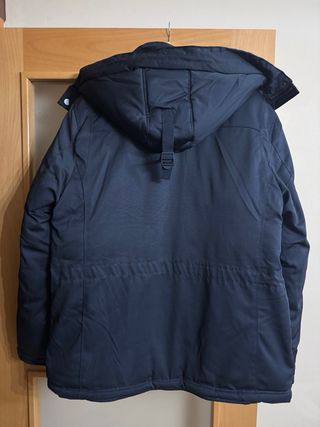 Parka Valecuatro azul y multicolor hombre