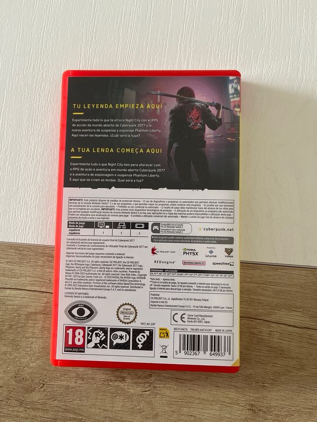 Cyberpunk 2077 Ultimate Edition Nintendo Switch