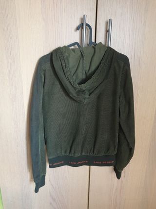 Sudadera Lois Verde Militar Talla S