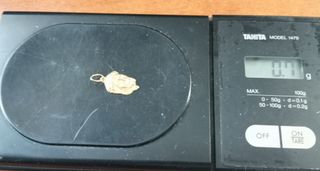 Colgante Oro 18k Rostro Cristo 0.7gr