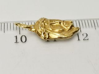 Colgante Oro 18k Rostro Cristo 0.7gr