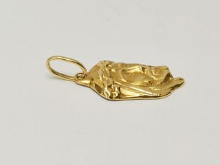 Colgante Oro 18k Rostro Cristo 0.7gr