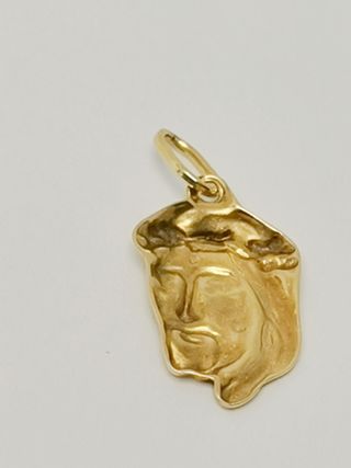 Colgante Oro 18k Rostro Cristo 0.7gr