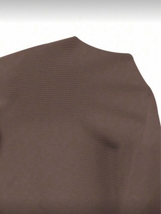 Top deportivo manga larga marrón