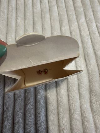 Brincos Hello Kitty Prata Rosa