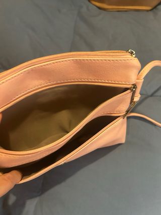 Bolso bandolera rosa