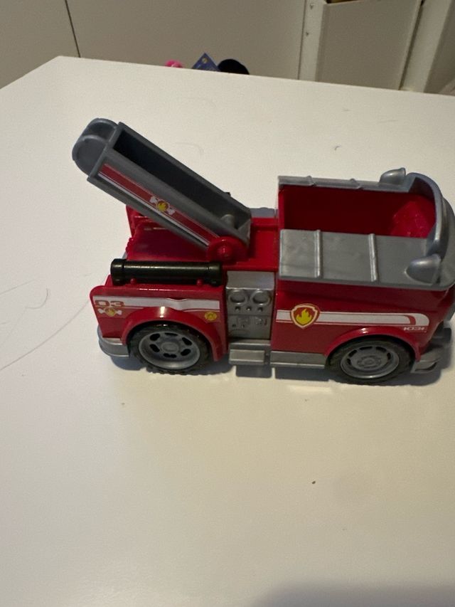 Camión bomberos Paw Patrol Marshall patrulla canin