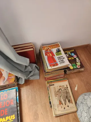 Revistas y libros antiguos a negociar