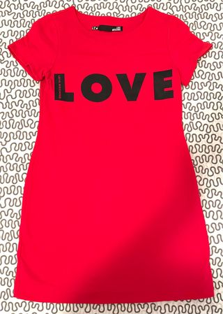 Vestido Love Moschino Rojo