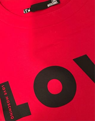 Vestido Love Moschino Rojo