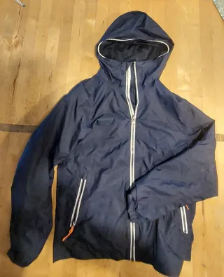 Chubasquero Decathlon Tribord Azul