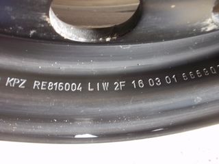 Llanta de repuesto de aleación Renault Megane