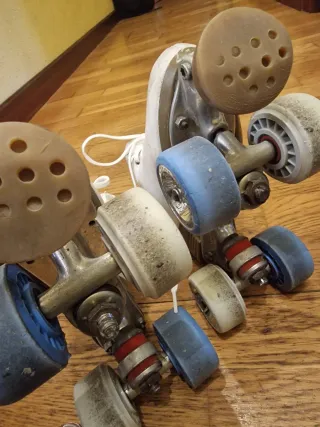 Patines Artísticos Blancos Talla 225 n° 33/34