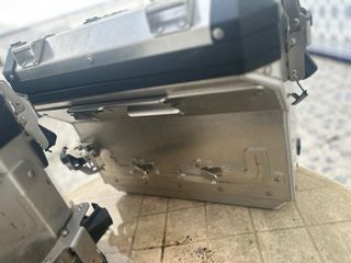 Maletas Moto BMW F 800 GS Adventure de Aluminio.