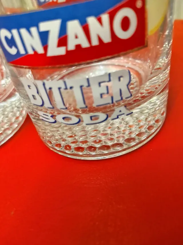 Vasos Cinzano Vintage - Set de 5