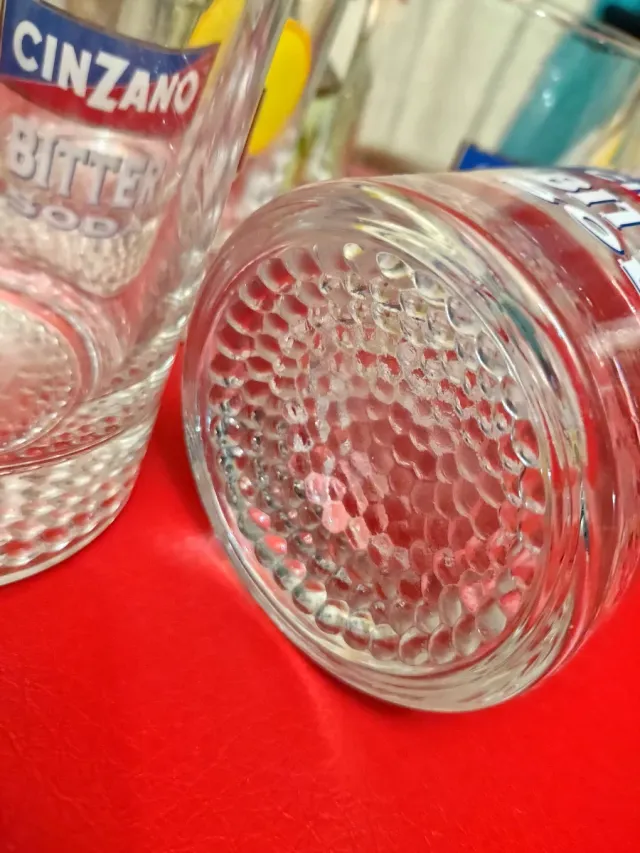 Vasos Cinzano Vintage - Set de 5