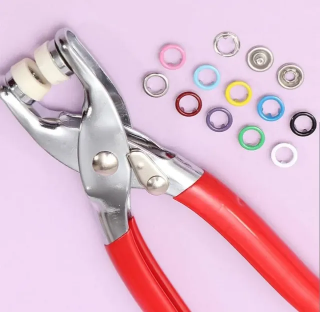 Alicates para botones a presión