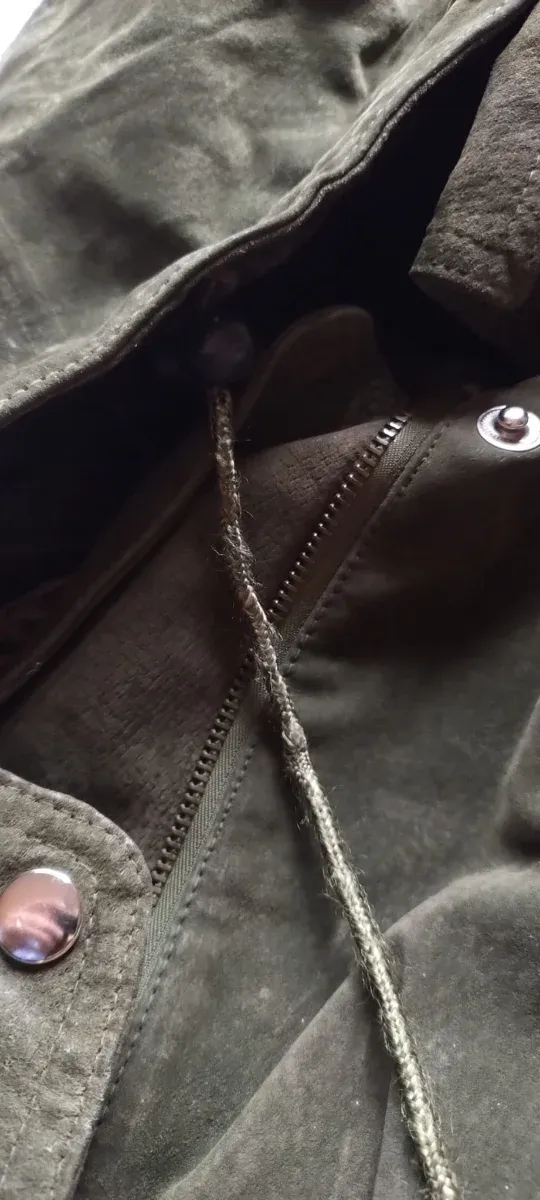 Parka verde Galerías Preciados