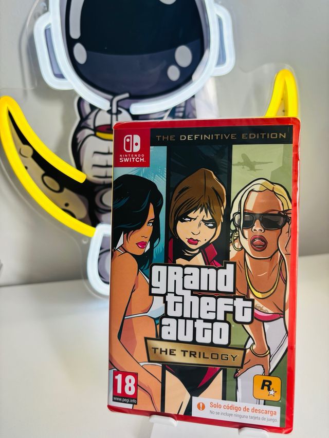 PAL🇪🇸GTA Trilogy Definitive Edition Switch