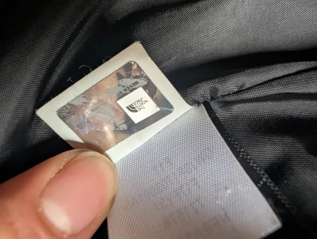 The North Face impermeable custom