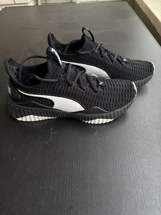 Zapatillas Puma Defy Mujer Negras Número 37