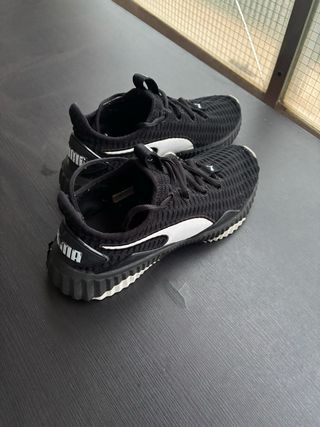 Zapatillas Puma Defy Mujer Negras Número 37