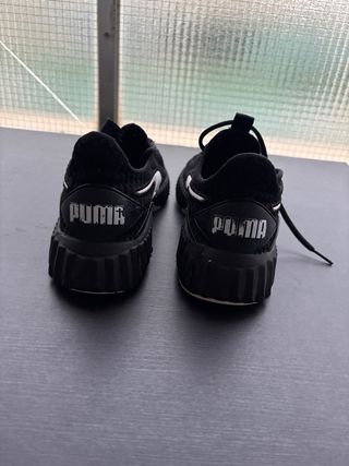 Zapatillas Puma Defy Mujer Negras Número 37