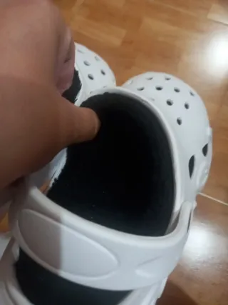 Zuecos blancos talla 40/41