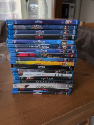 Stock film Blu-ray Marvel e altri