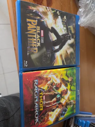 Stock film Blu-ray Marvel e altri