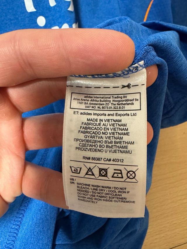 Camiseta Real Madrid 2013/14 Visitante  Talla M