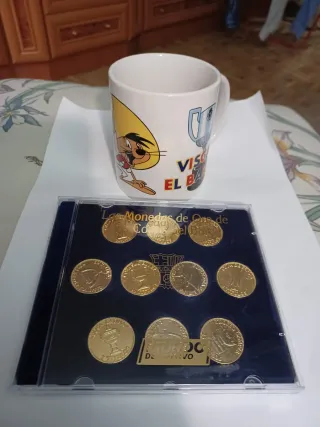 Monedas de Oro FC Barcelona