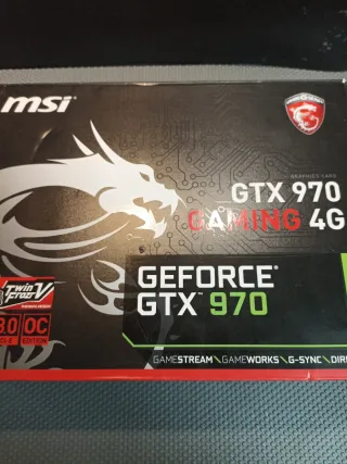 Tarjeta MSI GTX 970 4G Gaming